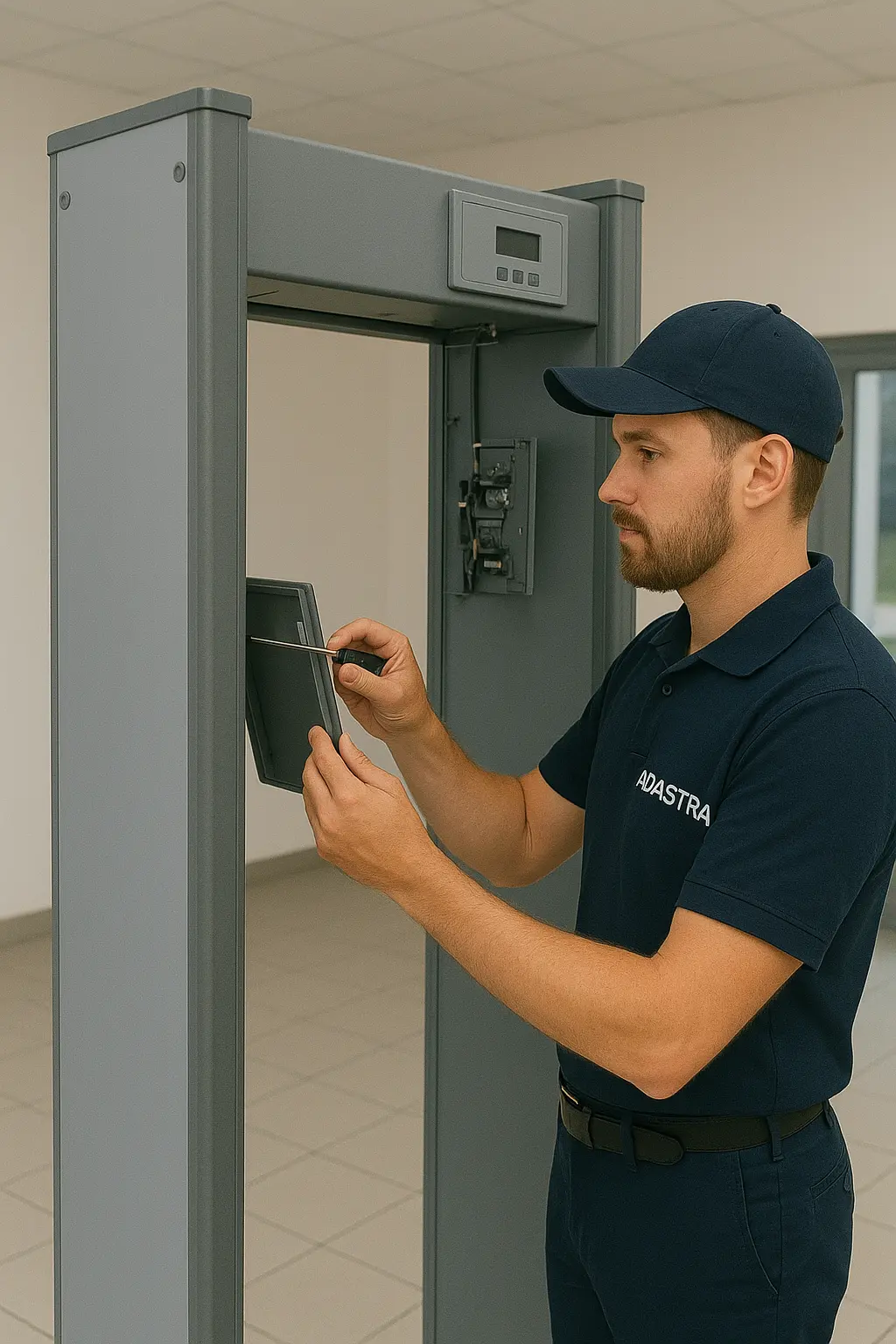 Техническое обслуживание арочных металлодетекторов